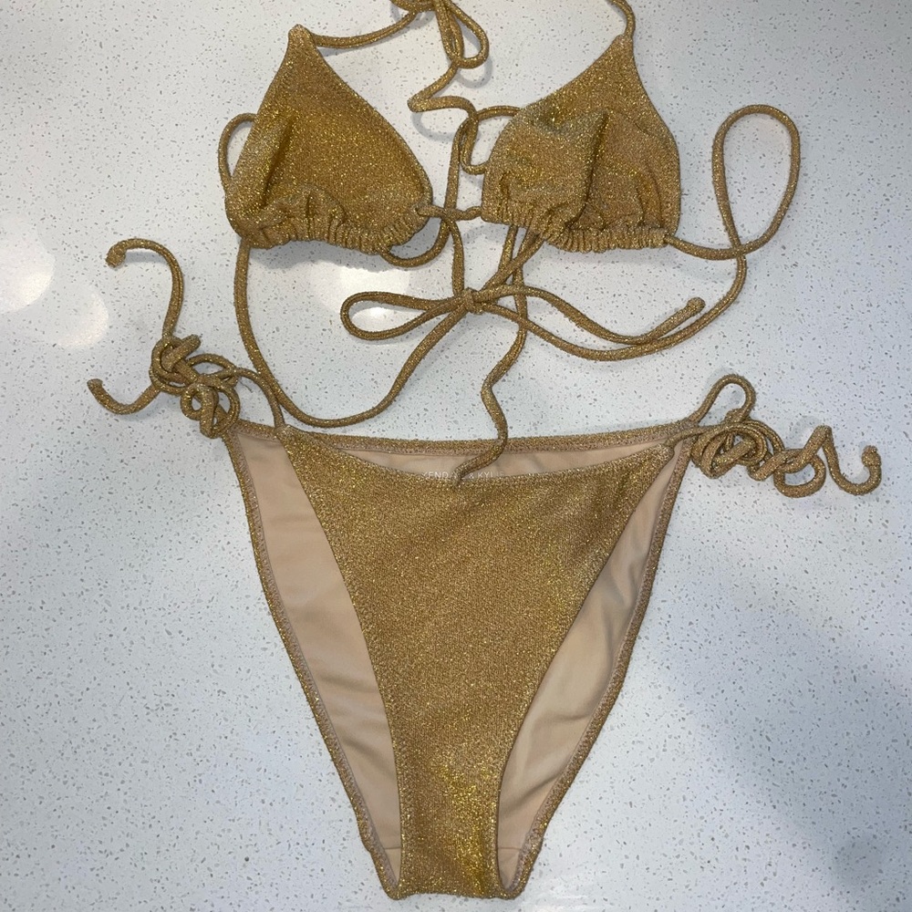 Pacsun Kendall & Kylie Sparkle Bikini